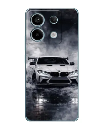 Чехол для Xiaomi Redmi Note 13 Pro (5G) с картинкой «BMW сквозь туман» Чехол для Xiaomi Redmi Note 13 Pro (5G) с картинкой «BMW сквозь туман»