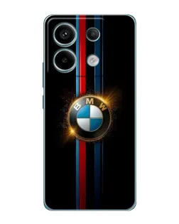 Чехол для Xiaomi Redmi Note 13 Pro (5G) с картинкой «BMW M-Power неон»