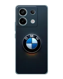 Чехол для Xiaomi Redmi Note 13 Pro (5G) с картинкой «Логотип BMW — минимализм»