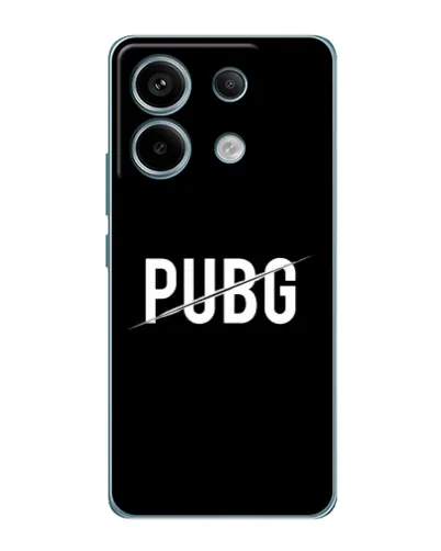 Чехол для Xiaomi Redmi Note 13 Pro (5G) с картинкой «PUBG — белый логотип» Чехол для Xiaomi Redmi Note 13 Pro (5G) с картинкой «PUBG — белый логотип»
