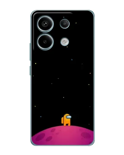 Чехол для Xiaomi Redmi Note 13 Pro (5G) с картинкой «Одинокий герой на планете»