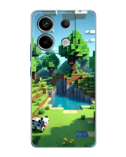 Чохол для Xiaomi Redmi Note 13 Pro (5G) з картинкою «Minecraft літній день» Чохол для Xiaomi Redmi Note 13 Pro (5G) з картинкою «Minecraft літній день»