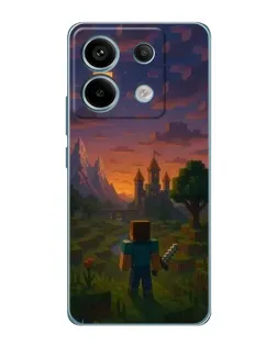 Чохол для Xiaomi Redmi Note 13 Pro (5G) з картинкою «Стів біля вежі»