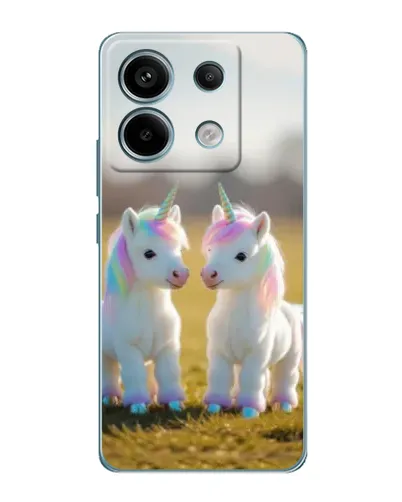 Чехол для Xiaomi Redmi Note 13 Pro (5G) с картинкой «Пара единорогов» Чехол для Xiaomi Redmi Note 13 Pro (5G) с картинкой «Пара единорогов»