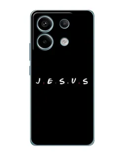 Чехол для Xiaomi Redmi Note 13 Pro (5G) с картинкой «Точки веры J.E.S.U.S.»