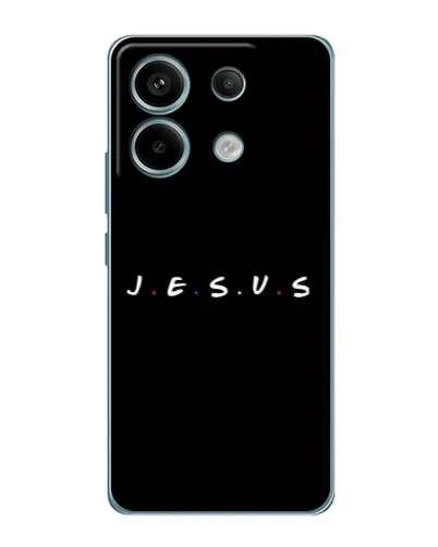 Чехол для Xiaomi Redmi Note 13 Pro (5G) с картинкой «Точки веры J.E.S.U.S.» Чехол для Xiaomi Redmi Note 13 Pro (5G) с картинкой «Точки веры J.E.S.U.S.»