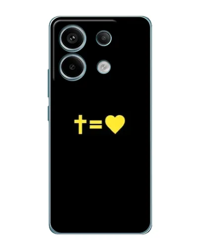 Чехол для Xiaomi Redmi Note 13 Pro (5G) с картинкой «Сердце и Крест» Чехол для Xiaomi Redmi Note 13 Pro (5G) с картинкой «Сердце и Крест»