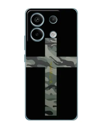 Чехол для Xiaomi Redmi Note 13 Pro (5G) с картинкой «Милитари Крест» Чехол для Xiaomi Redmi Note 13 Pro (5G) с картинкой «Милитари Крест»