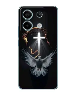 Чехол для Xiaomi Redmi Note 13 Pro (5G) с картинкой «Голубь и Свет»