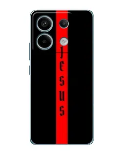 Чехол для Xiaomi Redmi Note 13 Pro (5G) с картинкой «Красная линия веры»