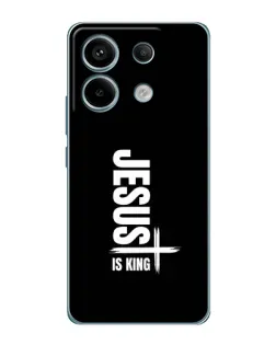Чехол для Xiaomi Redmi Note 13 Pro (5G) с картинкой «Вертикаль веры Jesus»