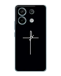 Чехол для Xiaomi Redmi Note 13 Pro (5G) с картинкой «Тонкий крест» Чехол для Xiaomi Redmi Note 13 Pro (5G) с картинкой «Тонкий крест»