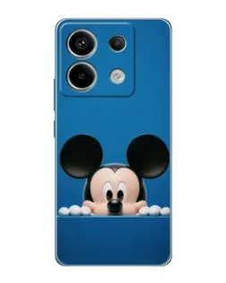 Чехол для Xiaomi Redmi Note 13 Pro (5G) с картинкой «Микки выглядывает»
