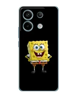 Чехол для Xiaomi Redmi Note 13 Pro (5G) с картинкой «Классический Губка Боб»