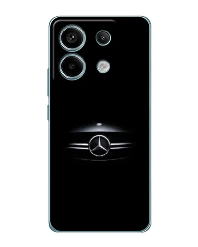 Чехол для Xiaomi Redmi Note 13 Pro (5G) с картинкой «Mercedes — абстрактные линии»