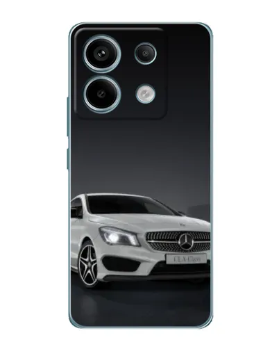 Чехол для Xiaomi Redmi Note 13 Pro (5G) с картинкой «Mercedes AMG GT Silver»