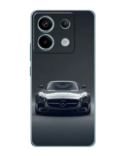Чехол для Xiaomi Redmi Note 13 Pro (5G) с картинкой «Mercedes на черном»