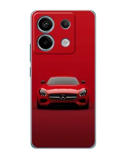 Чехол для Xiaomi Redmi Note 13 Pro (5G) с картинкой «Красный Mercedes AMG»