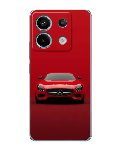 Чехол для Xiaomi Redmi Note 13 Pro (5G) с картинкой «Красный Mercedes AMG»
