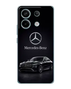 Чехол для Xiaomi Redmi Note 13 Pro (5G) с картинкой «Mercedes — решетка радиатора»