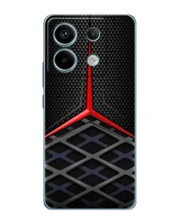 Чехол для Xiaomi Redmi Note 13 Pro (5G) с картинкой «Mercedes Carbon Grid»