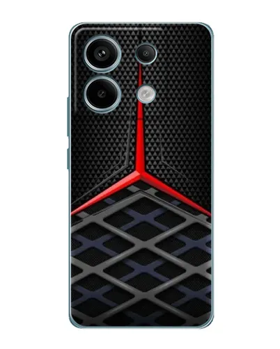 Чехол для Xiaomi Redmi Note 13 Pro (5G) с картинкой «Mercedes Carbon Grid»