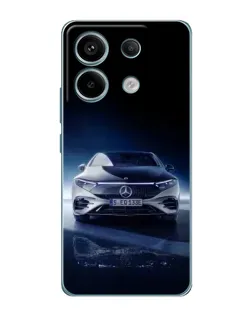 Чехол для Xiaomi Redmi Note 13 Pro (5G) с картинкой «Ночной Mercedes EQ»