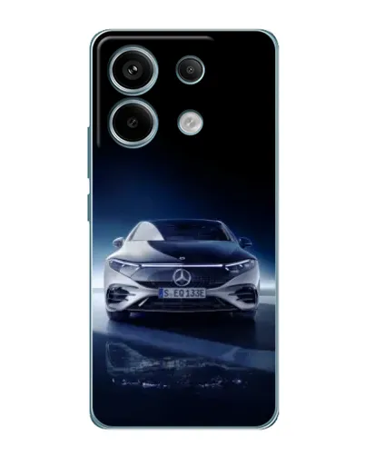 Чехол для Xiaomi Redmi Note 13 Pro (5G) с картинкой «Ночной Mercedes EQ»