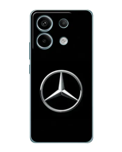 Чехол для Xiaomi Redmi Note 13 Pro (5G) с картинкой «Mercedes классический лого»
