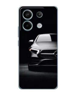 Чехол для Xiaomi Redmi Note 13 Pro (5G) с картинкой «Свет фар Mercedes»