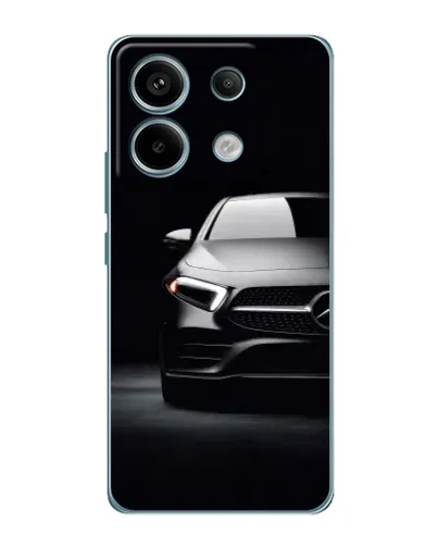 Чехол для Xiaomi Redmi Note 13 Pro (5G) с картинкой «Свет фар Mercedes»