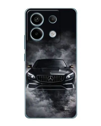 Чехол для Xiaomi Redmi Note 13 Pro (5G) с картинкой «Mercedes в дыму»