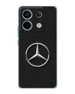 Чехол для Xiaomi Redmi Note 13 Pro (5G) с картинкой «Карбоновый Mercedes стиль»