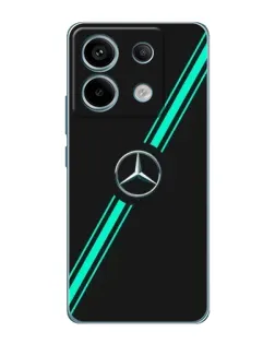 Чехол для Xiaomi Redmi Note 13 Pro (5G) с картинкой «Спортивные линии Mercedes»