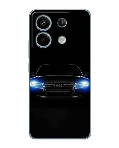 Чехол для Xiaomi Redmi Note 13 Pro (5G) с картинкой «Audi в неоне»