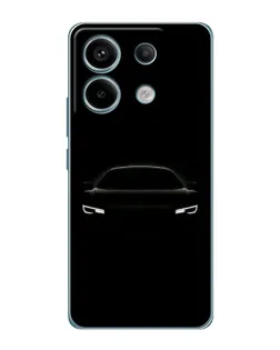 Чехол для Xiaomi Redmi Note 13 Pro (5G) с картинкой «Взгляд Audi в темноте»