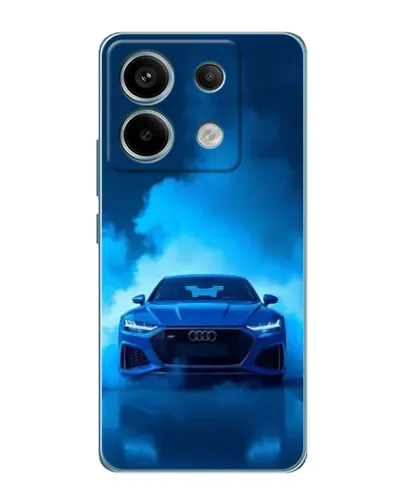 Чехол для Xiaomi Redmi Note 13 Pro (5G) с картинкой «Audi — голубая энергия»