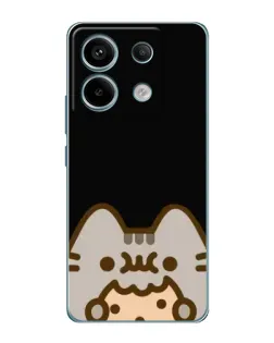 Чохол для Xiaomi Redmi Note 13 Pro (5G) з картинкою «Пушин на чорному» Чохол для Xiaomi Redmi Note 13 Pro (5G) з картинкою «Пушин на чорному»