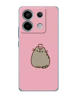 Чохол для Xiaomi Redmi Note 13 Pro (5G) з картинкою «Pusheen серце» Чохол для Xiaomi Redmi Note 13 Pro (5G) з картинкою «Pusheen серце»