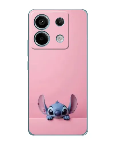 Чехол для Xiaomi Redmi Note 13 Pro (5G) с картинкой «Stitch выглядывает»