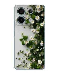 Чохол для Xiaomi Redmi Note 13 Pro (5G) з картинкою «Гілка дрібних білих квітів» Чохол для Xiaomi Redmi Note 13 Pro (5G) з картинкою «Гілка дрібних білих квітів»