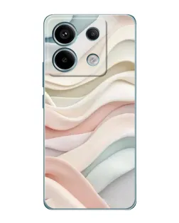 Чехол для Xiaomi Redmi Note 13 Pro (5G) с картинкой «Пастельные нежные волны»