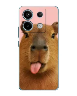 Чехол для Xiaomi Redmi Note 13 Pro (5G) с картинкой «Капибара с языком» Чехол для Xiaomi Redmi Note 13 Pro (5G) с картинкой «Капибара с языком»