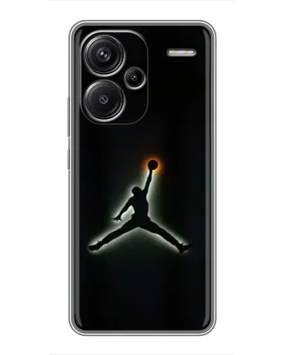 Чехол для Xiaomi Redmi Note 13 Pro Plus с картинкой «Jordan Gradient Logo»