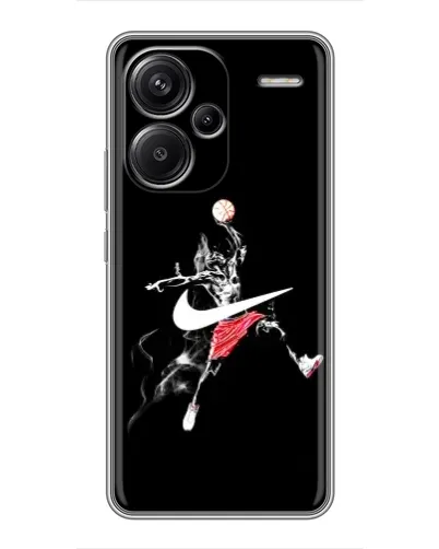 Чехол для Xiaomi Redmi Note 13 Pro Plus с картинкой «Jordan Jumpman»
