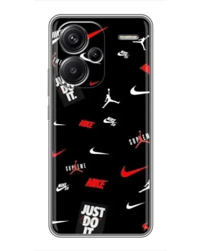 Чехол для Xiaomi Redmi Note 13 Pro Plus с картинкой «Nike Mix Pattern»