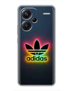 Чехол для Xiaomi Redmi Note 13 Pro Plus с картинкой «Неоновый Adidas»