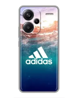 Чехол для Xiaomi Redmi Note 13 Pro Plus с картинкой «Океанская глубина адидас»