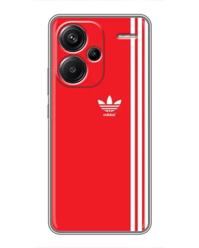 Чехол для Xiaomi Redmi Note 13 Pro Plus с картинкой «Красный минимализм Adidas» Чехол для Xiaomi Redmi Note 13 Pro Plus с картинкой «Красный минимализм Adidas»