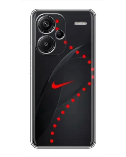 Чехол для Xiaomi Redmi Note 13 Pro Plus с картинкой «Абстрактный дизайн Nike»